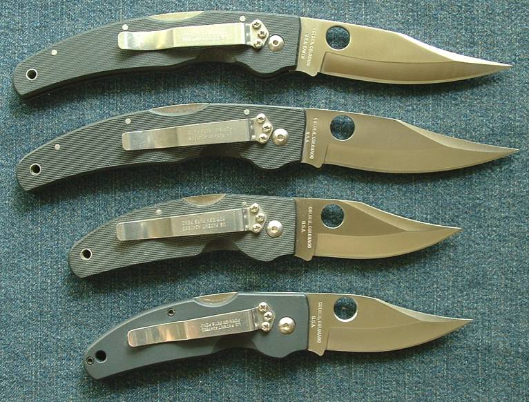 C23 Renegade is the top two knives in the picture