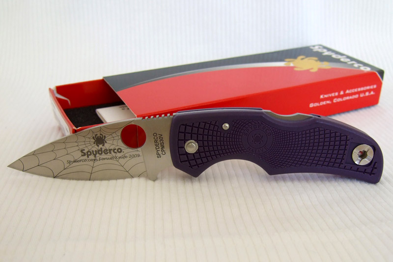 2009 Spyderco Forum Native