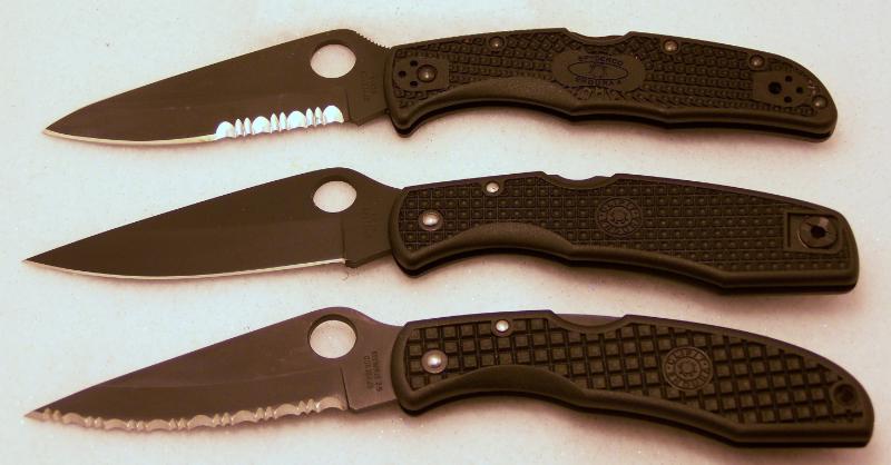 3 Generations of Black Bladed Enduras.jpg