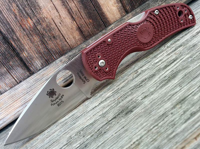 2015 Spyderco Forum Native