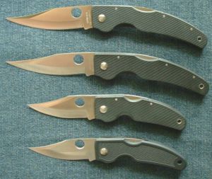 C23 Renegade is the top two knives in the picture